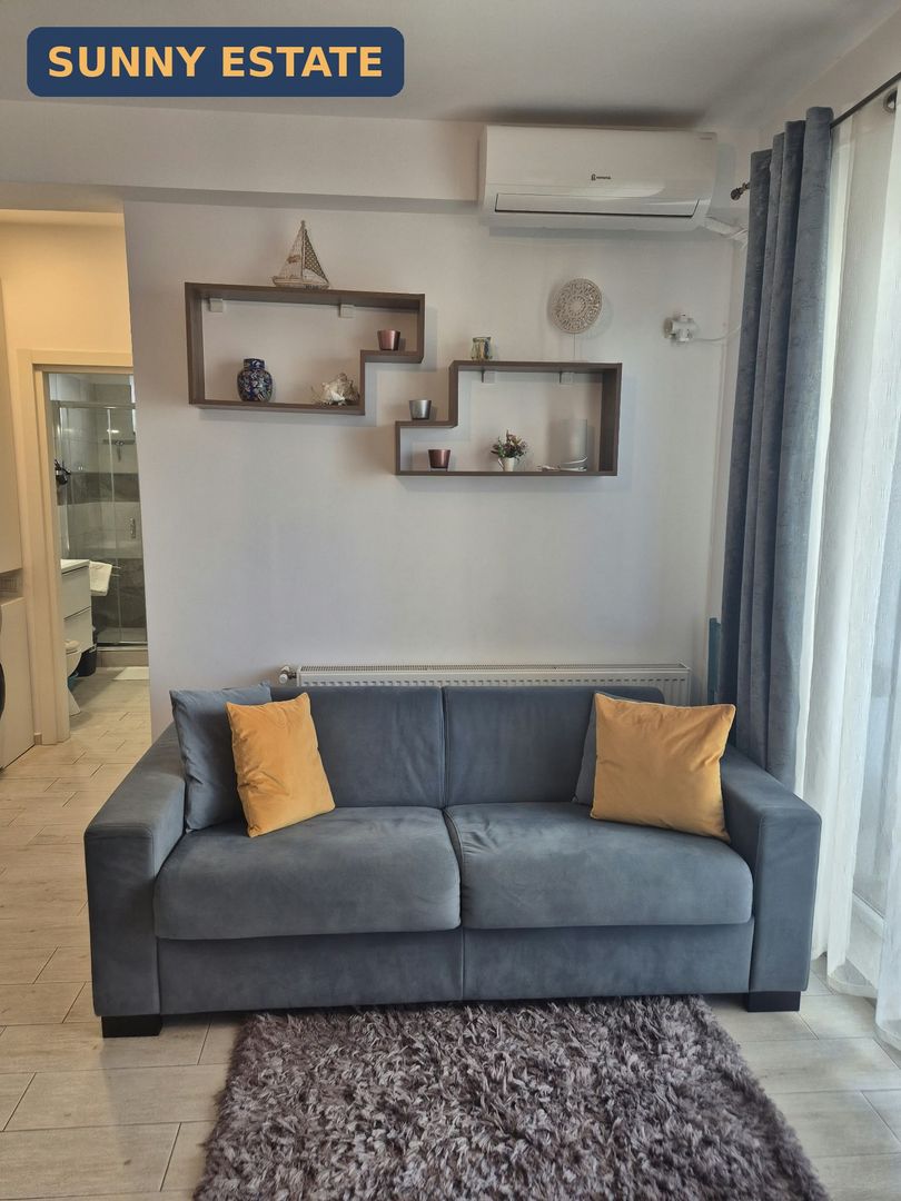 Ap. 2 camere de vânzare, vedere la mare, mobilat, Astoria, Mamaia Nord - Poză 3