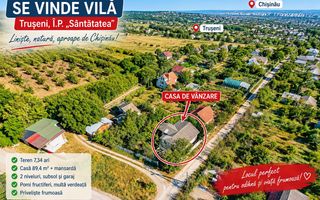 SE VINDE CASĂ DE VACANȚĂ ÎN TRUȘENI | TEREN 7,34 ARI - Poză 1