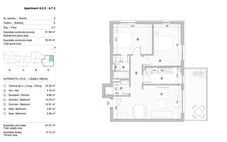 Apartament 3 camere | Bloc Nou Finalizat | Piata Presei Libere - Poză 22