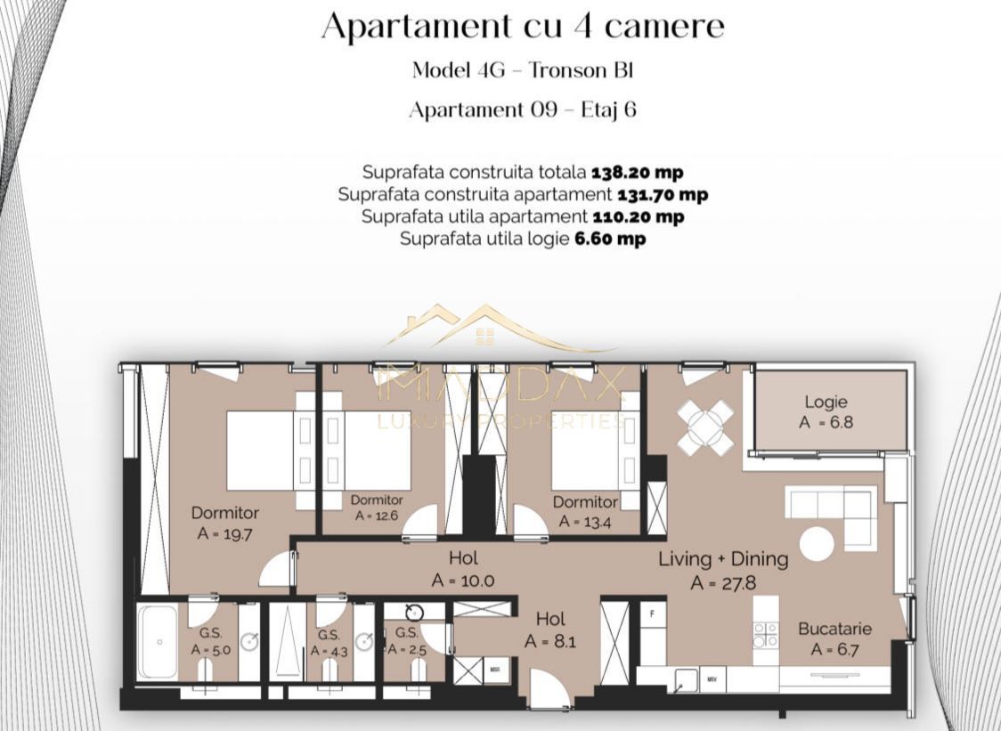 Proiect rezidențial // Apartamente 1-5 camere // Finalizare 2026 - Poză 75
