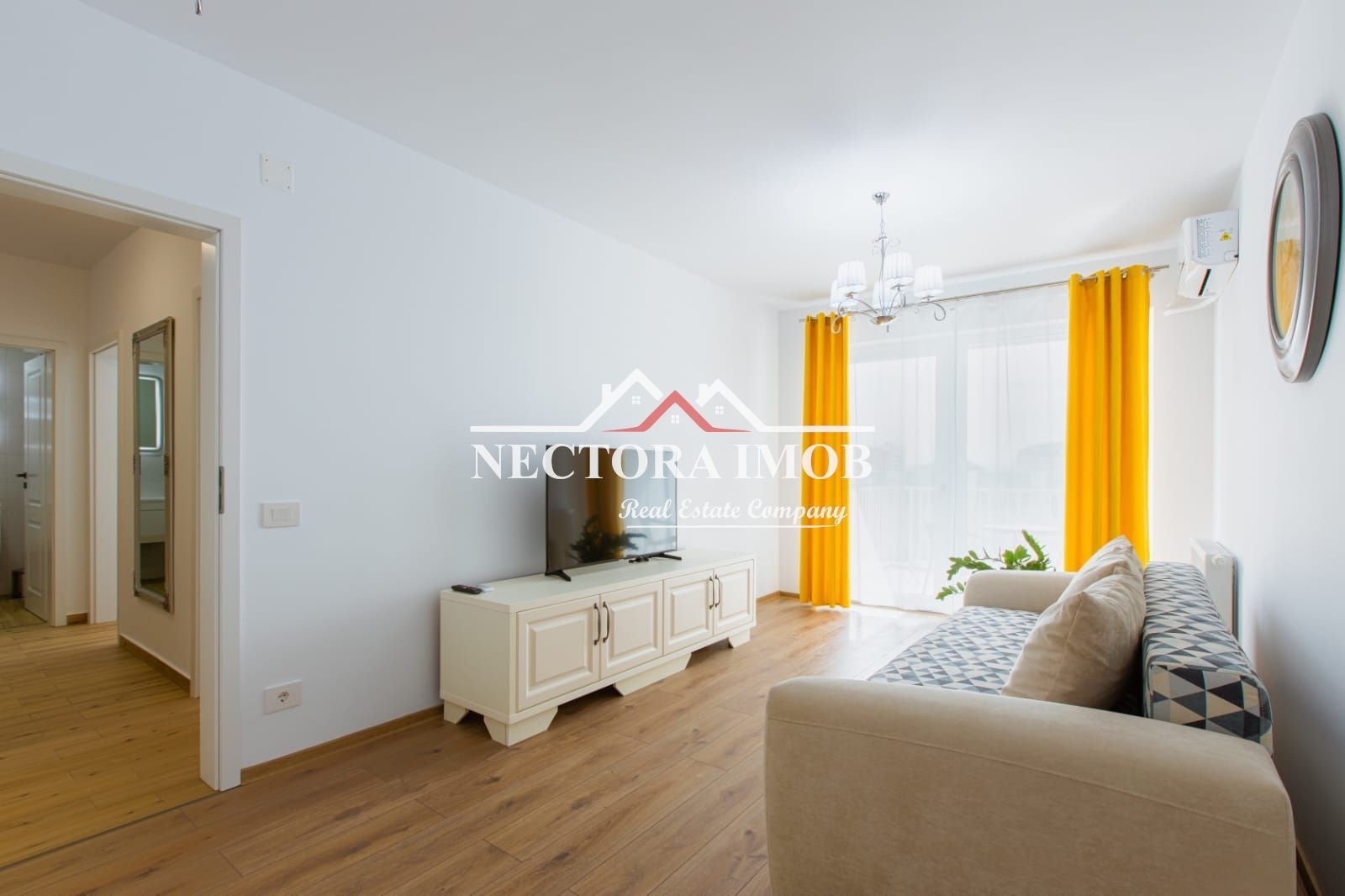 NECTORA IMOB-Apartament 2 camere,62 mp,Prima Onestilor,mobilat/utilat - Poză 1
