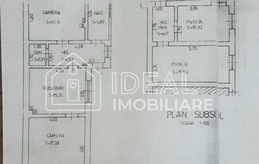 Casa pe un singur nivel cu 450 mp curte, in Valea Aurie - Schiță 16