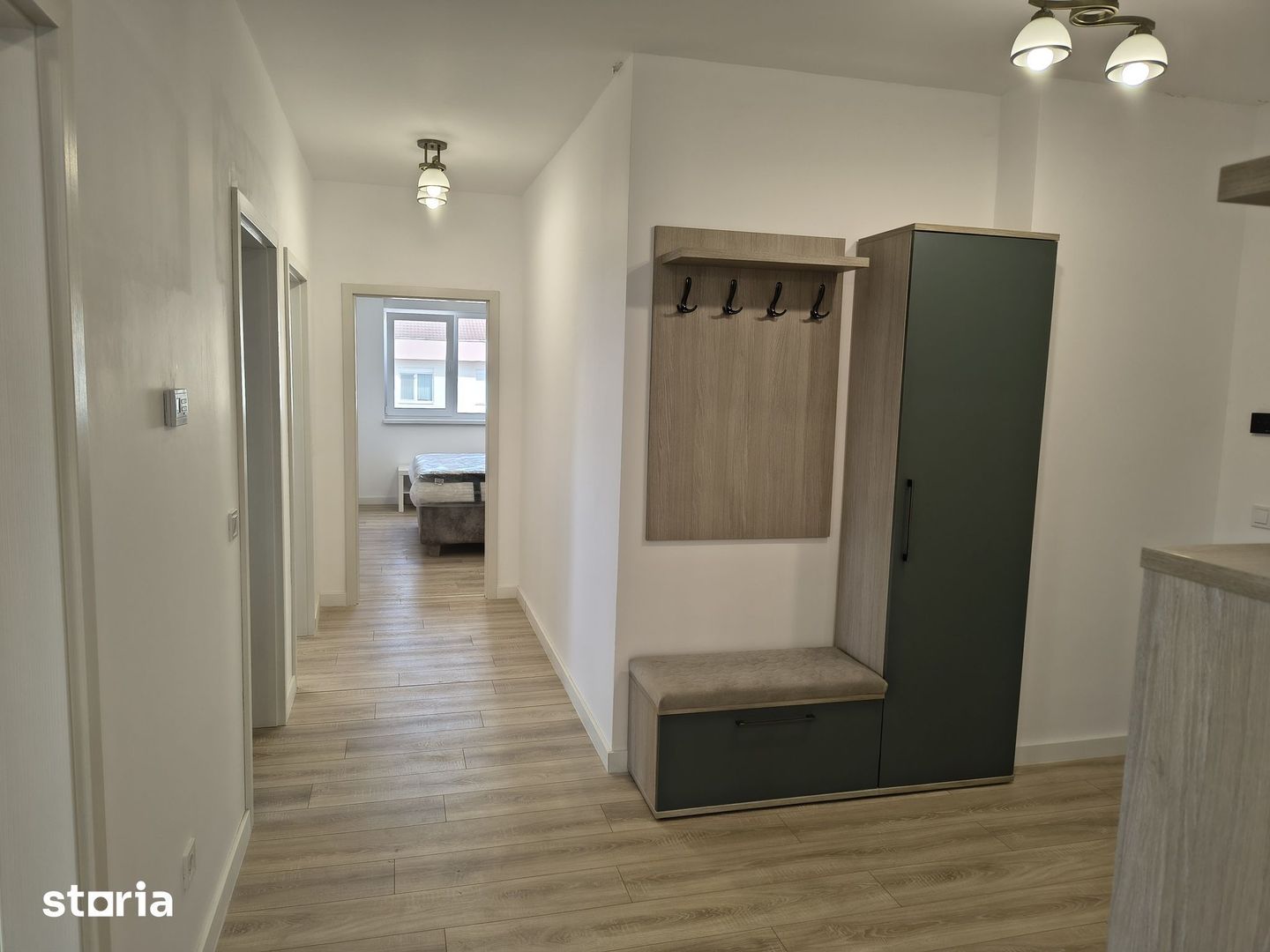 Apartament 3 camere, bloc nou, mobilat și utilat, parcare subterană - Poză 9