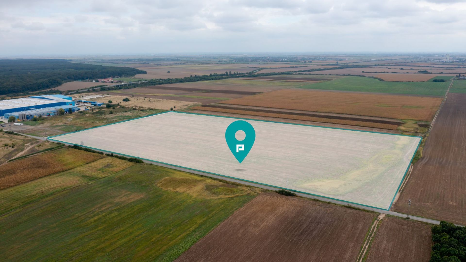 Teren extravilan 5 hectare ( zonă industrială ) Șag - Poză 3