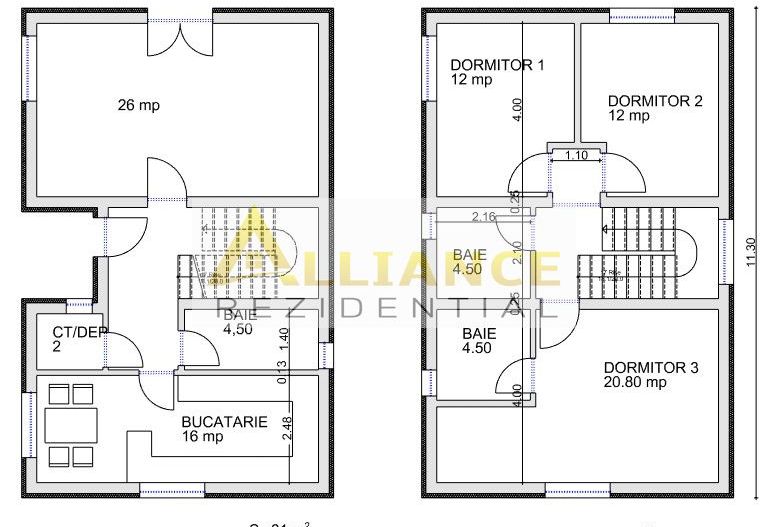 Magurele-Casa Individuala-Central-4 Camere- 3 Bai - Poză 2