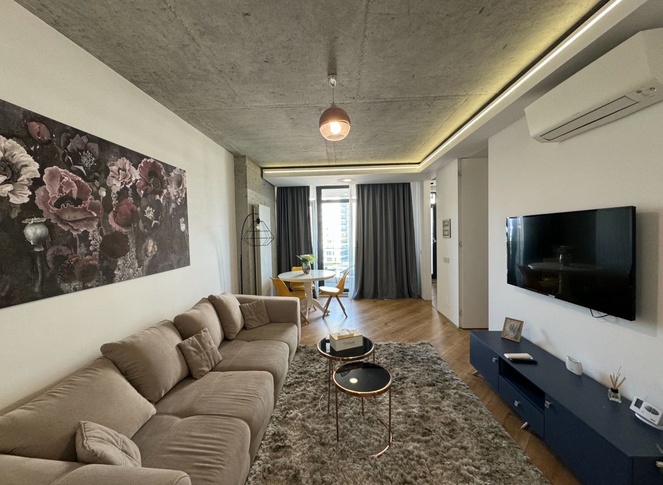 Apartament 2 camere cu chirias Barbu Văcărescu - Poză 2