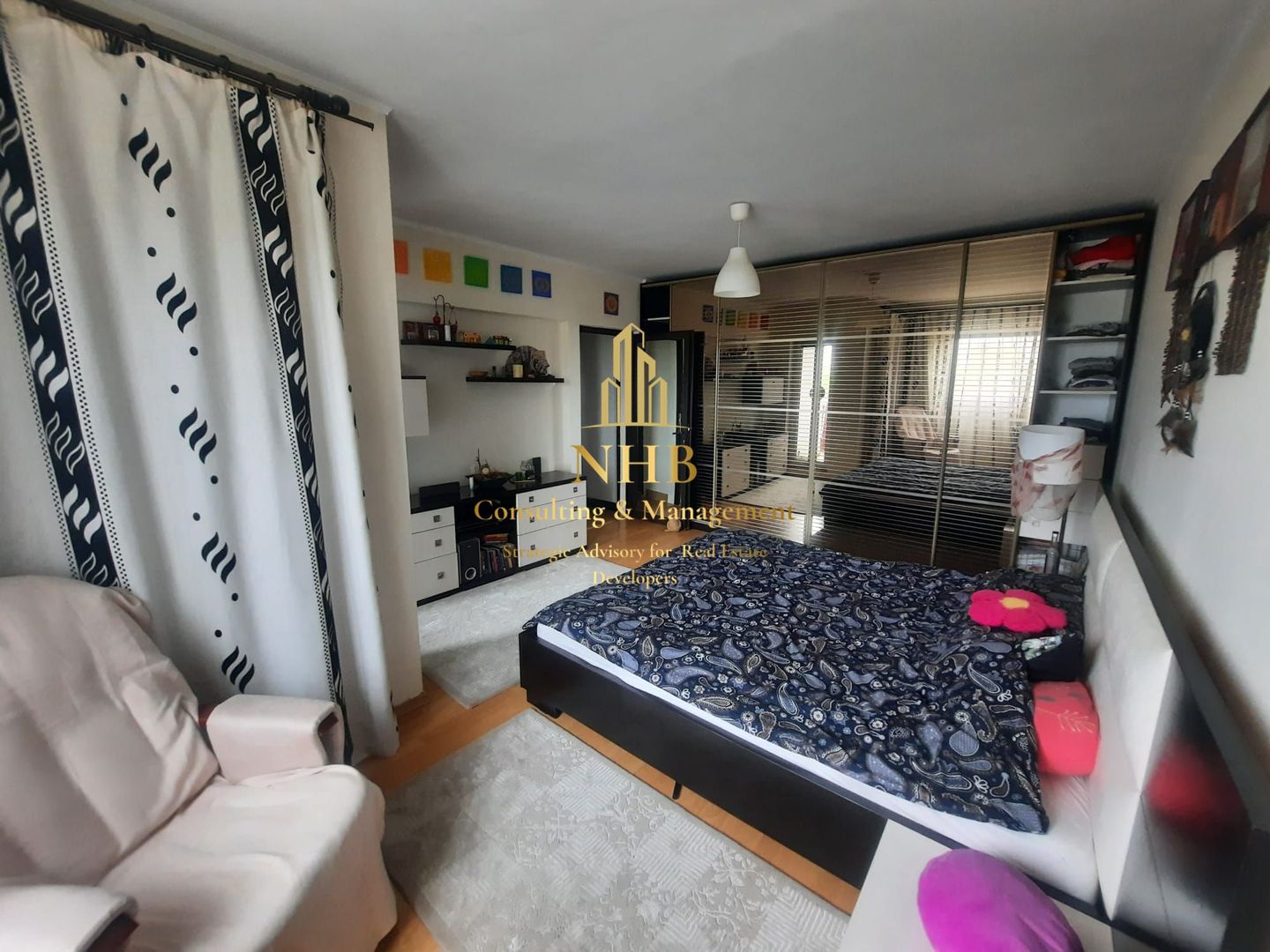2 Camere + Boxa decomandat BARBU VACARESCU AN 1996 Centrala Proprie - Poză 4