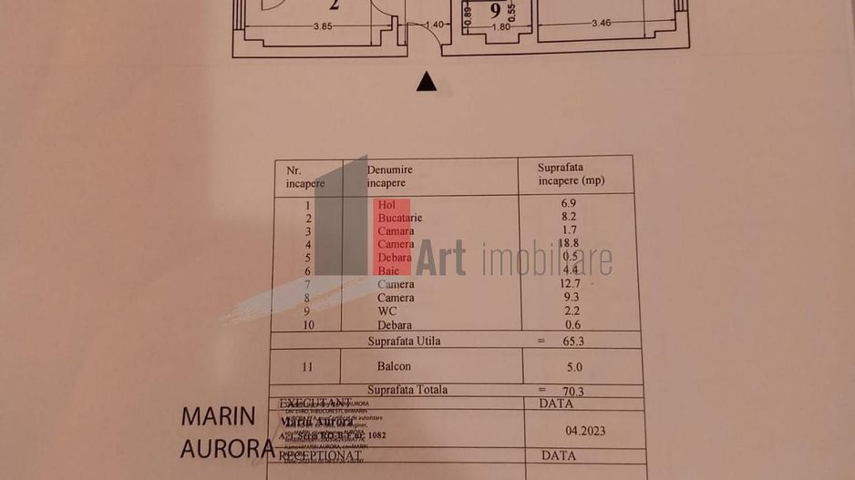 Vânzare apartament 3 camere Panduri - Poză 14