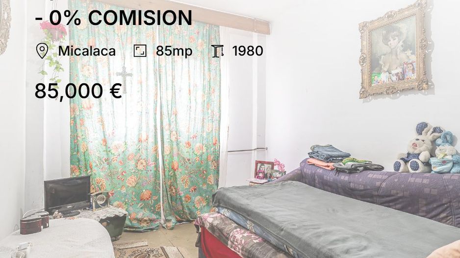 Apartament cu 4 camere în Micălaca - 0% COMISION - Poză 1