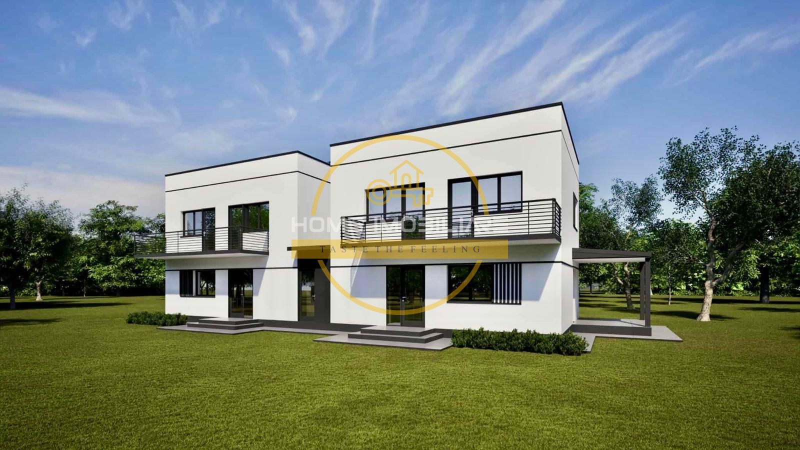 Duplex fără perete comun | 4 camere | 100 mp utili | 300 mp teren | Lunca Cetățu - Poză 5
