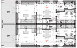 Duplex cu 3 camere in Mosnita Noua | Zona Excelenta | Finisaje la alegere. - Schiță 7