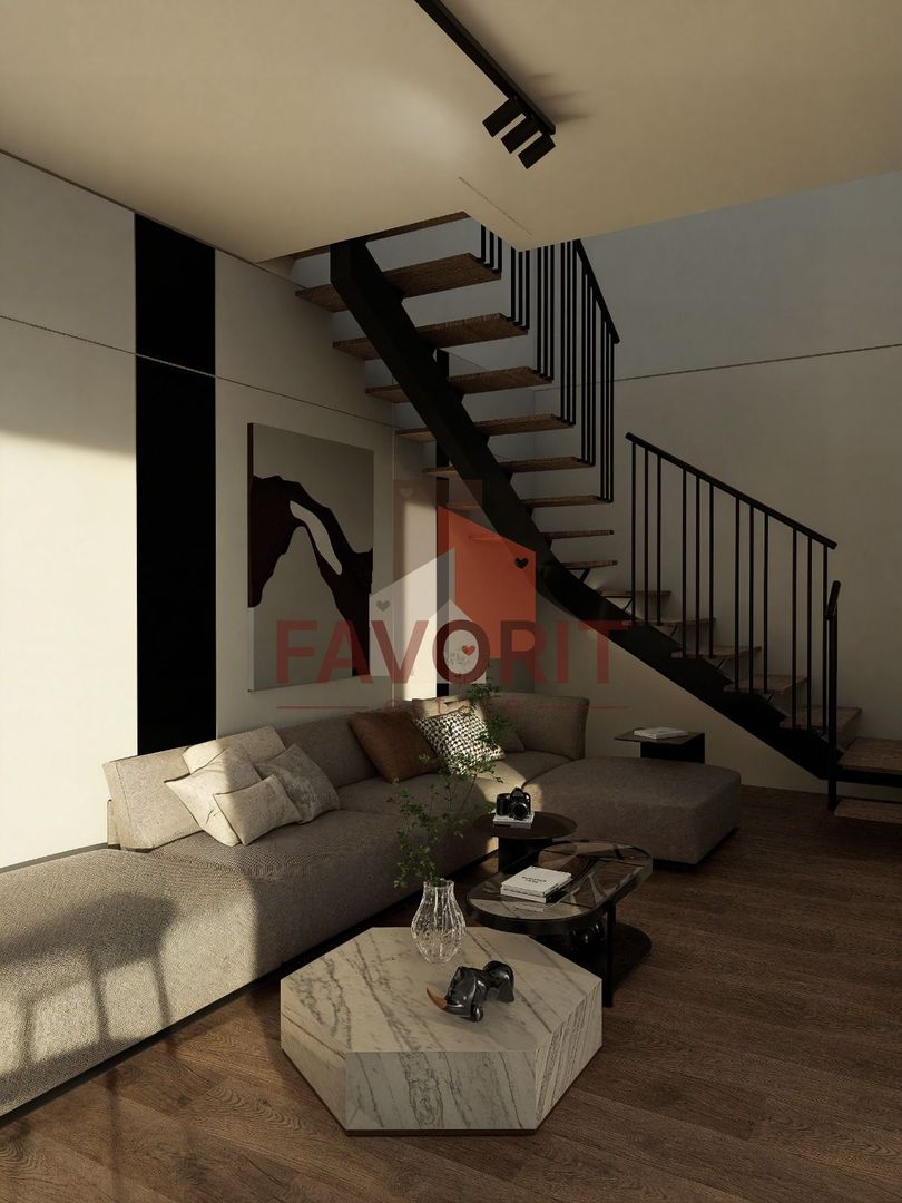 Etaj 2. Apartament pe 2 nivele. 2 bai. 2 locuri de parcare - Poză 15