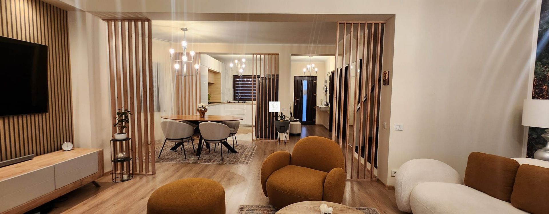 Vilă elegantă cu grădină amenajată – Tămași, Corbeanca, Construcție 2023 - Poză 1