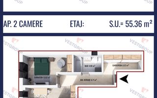 Apartament 2 camere si boxa Proiect Weiner 5 Direct Dezvoltator - Poză 2