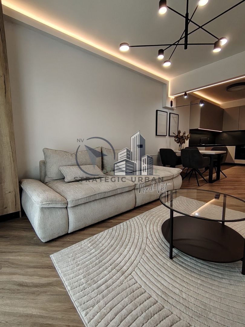 Apartament 2 camere, nou, finisat, mobilat și utilat complet - Poză 2