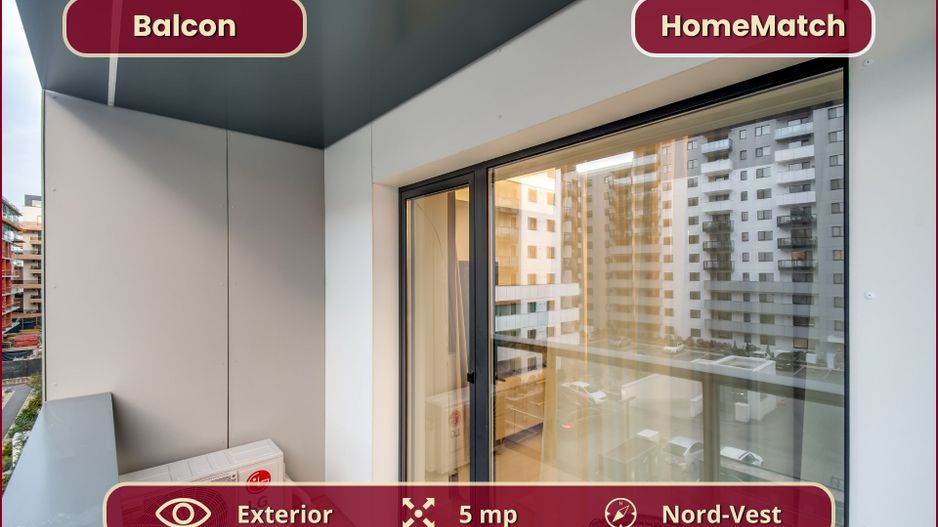Cortina North || 2 camere || Parcare subterană || Comision 0% - Poză 10