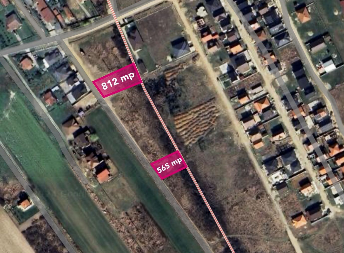 Parcela casă, 812 mp, Rontău. 42 000 E. Comision 0. - Poză 1