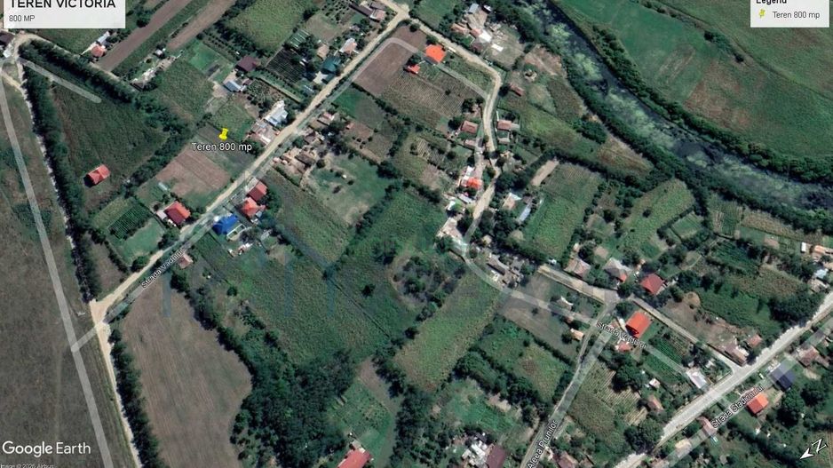 Teren intravilan de vanzare, 800 mp, Victoria, Iasi - Poză 3