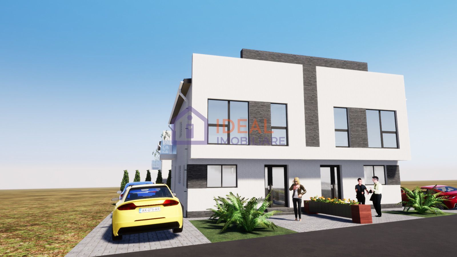 Duplex  Modern cu 4 camere si gradina, zona Casa de Apa - Poză 11