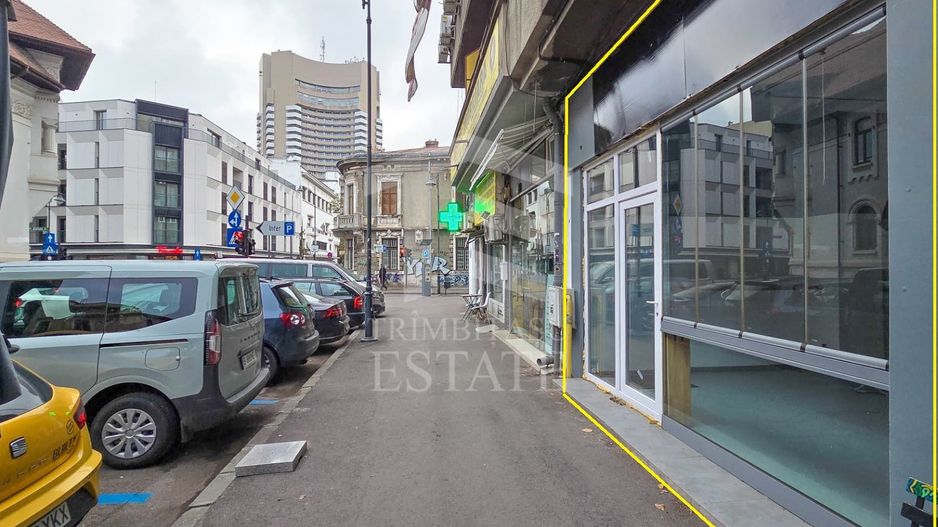Spatiu comercial 37mp Universitate Batistei Stradal - Poză 1