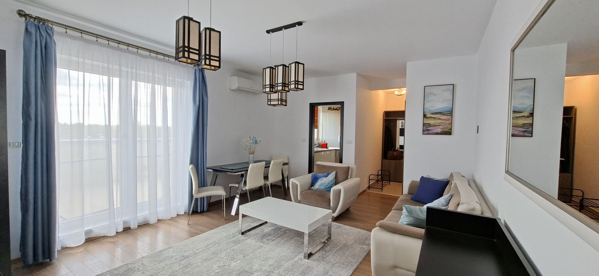 Penthouse 3 camere, terasa de 50mp - la prima inchiriere - Poză 1