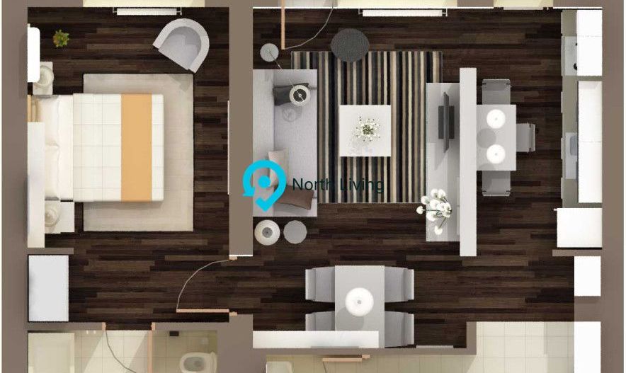 2 Camere | 61 mp | Aleea Privighetorilor -Baneasa | 2 bai - Poză 8