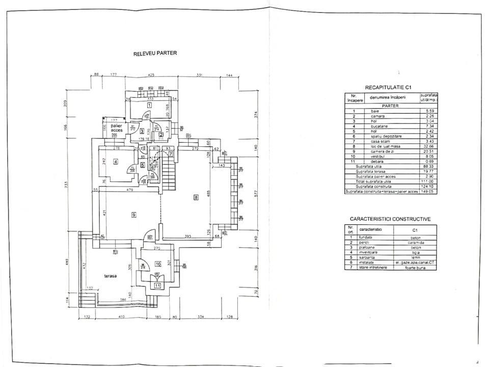 Vila deosebita Sinaia- Cumpatul - Schiță 25