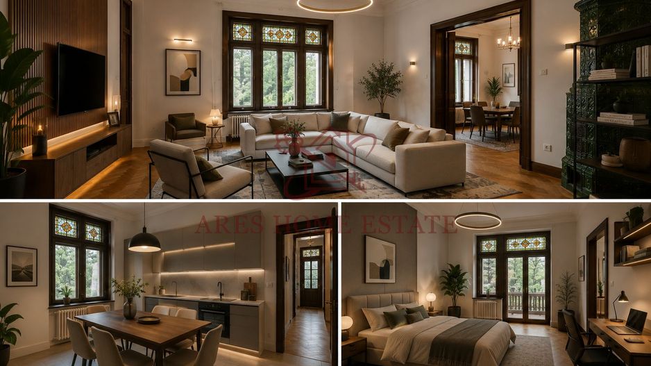 Vilă interbelică stil neo-românesc | Bd. C.D. Loga | Teren 568 mp - Poză 3