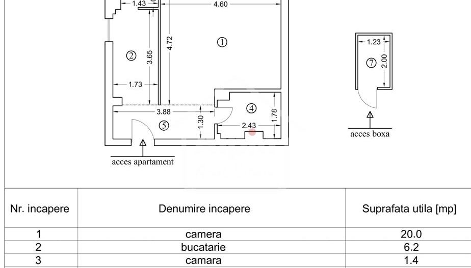 Garsoniera Suprafata Generoasa - Poză 2