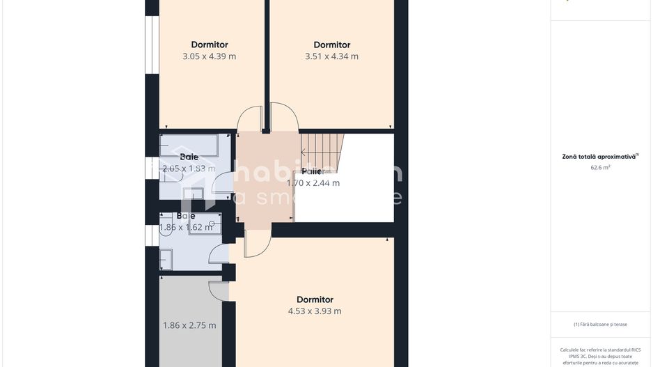 Tur virtual| Duplex 5 camere| spațios| în  Dumbrăvița | 0% Comision| - Poză 36
