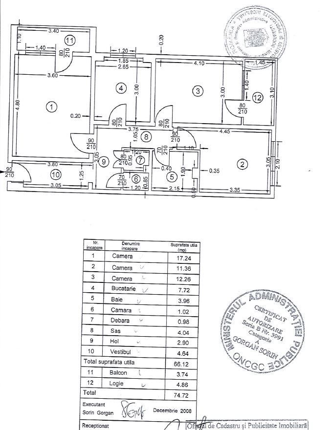 Apartament 3 camere de vanzare Pacii - Poză 8