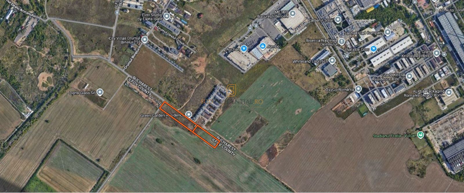 Teren intravilan 8.124 mp cu deschidere 164 ml – Jilava, Ilfov - Poză 3