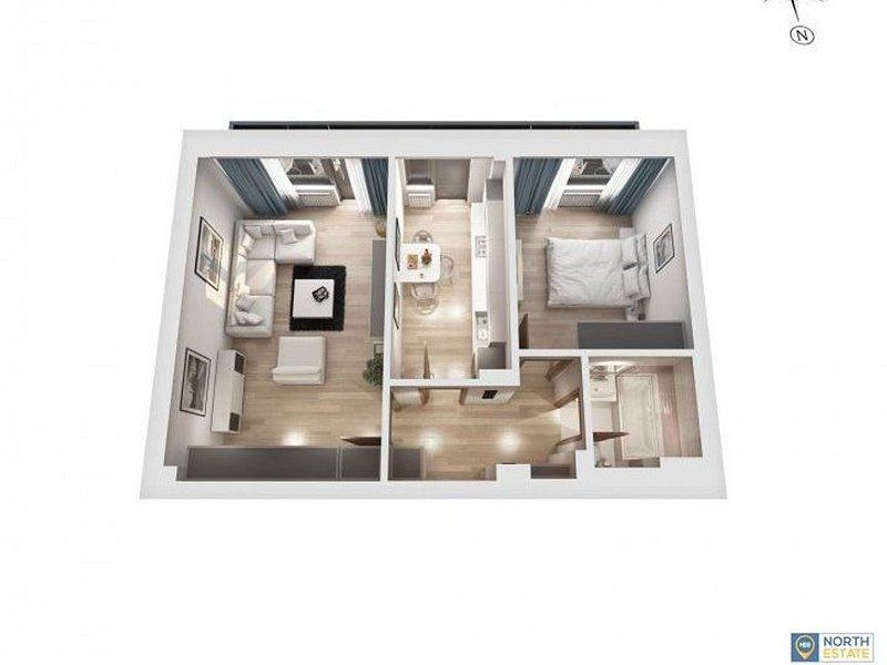 Apartament mobilat si utilat, parcare, Iancu Nicolae 133 - Poză 19