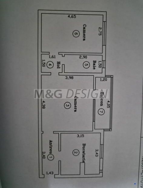 Apartament 2 camere Girocului cu centrala - Poză 9