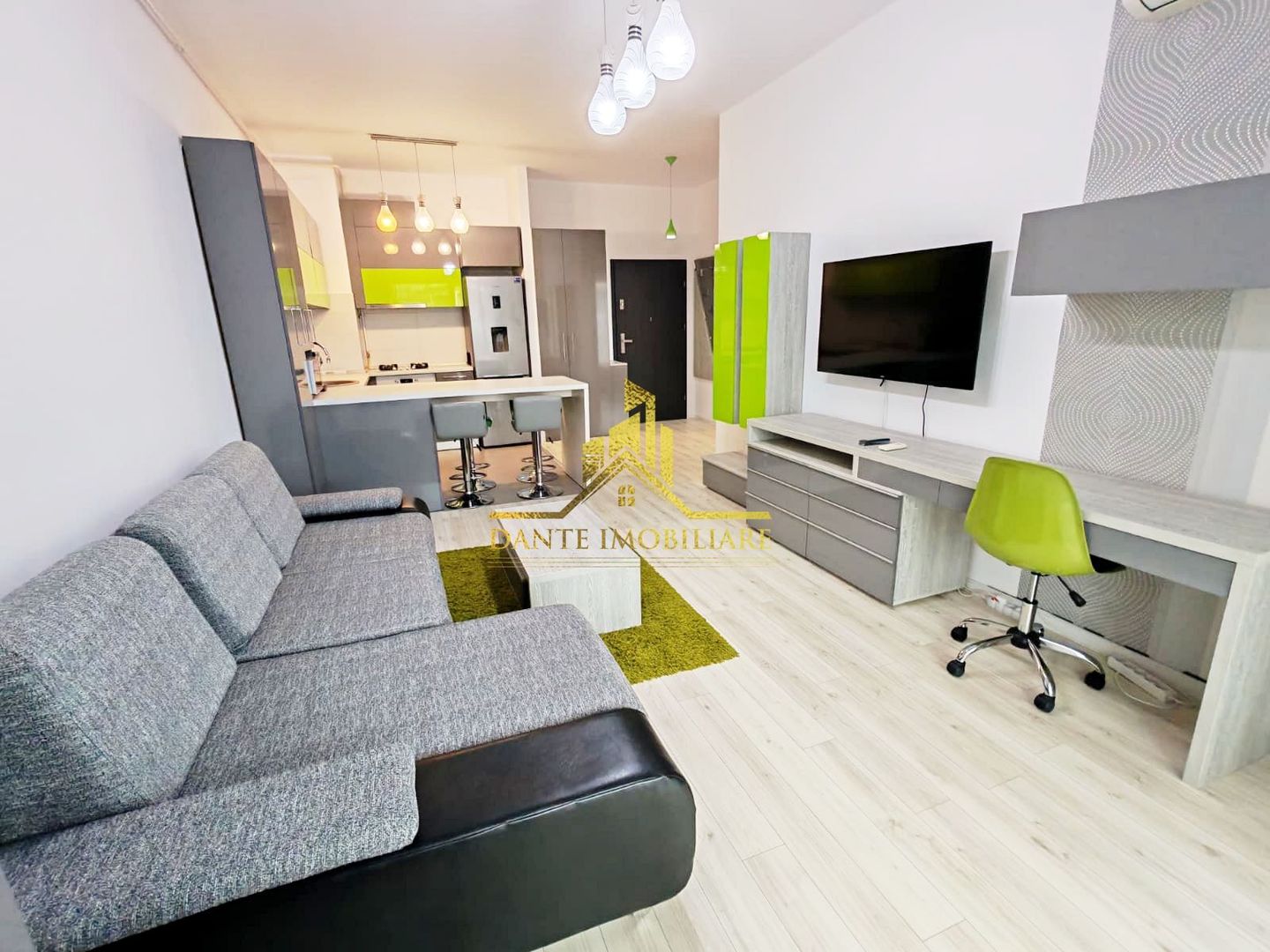 2 camere, mobilat modern, bloc nou, terasa, parcare, Buna Ziua, LIDL - Poză 1