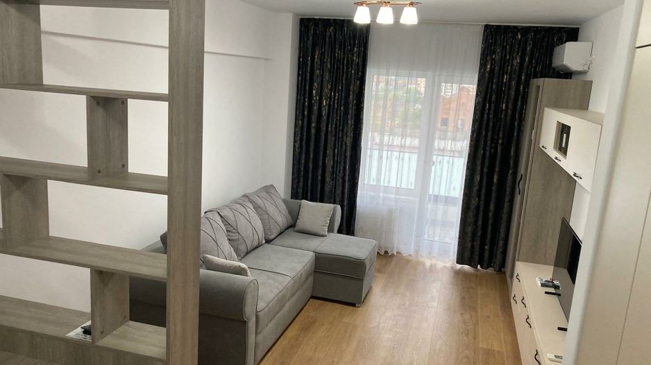 Apartament 1 cameră dec 42 mp + loc parcare Unirea Towers 400 euro - Poză 3