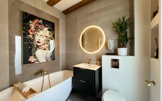 Penthouse lux 122 mp utili 4 camere 3 bai etaj 2 in Arhitectilor - Poză 6