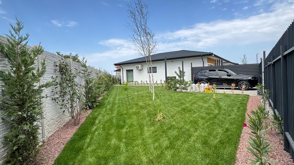 Vila mobilata ultra lux, curte mare, parcare acoperita-500 mp teren - Poză 24