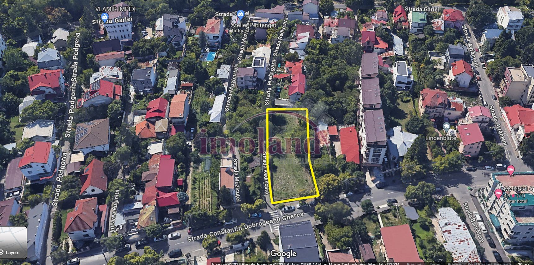 Teren Baneasa | 968 mp | Ideal Vila sau Sediu | - Poză 1