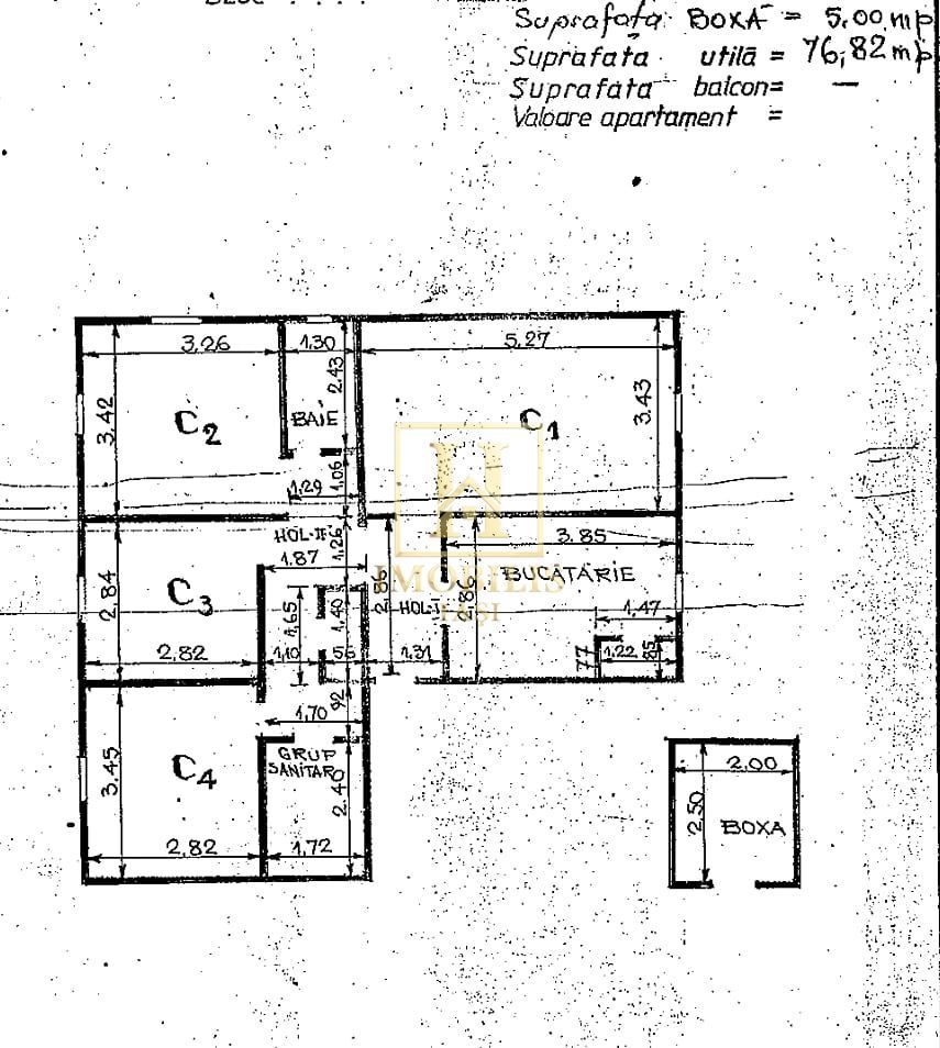 Apartament 4 camere decomandate, 2 bai si boxa, 80mp, Parter-Frumoasa - Poză 11