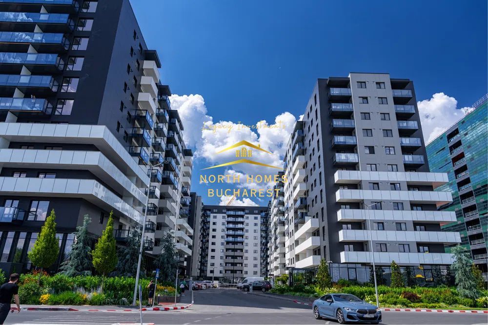 Apartament de 3 camere si 2 bai cu garaj subteran - Cortina North - Poză 2