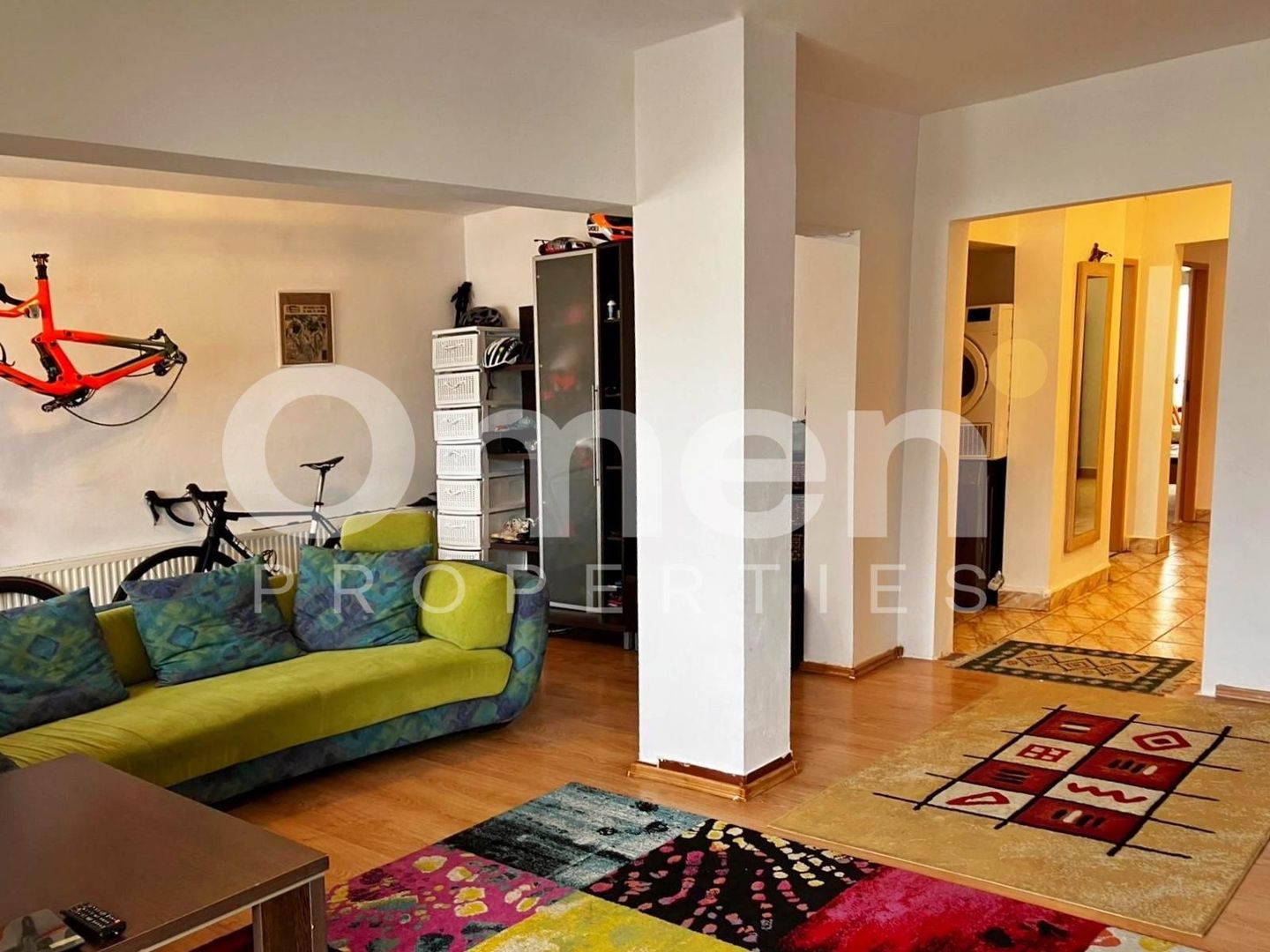 Apartament 3 camere spațios, ultracentral, etaj 4, mobilat și utilat - Poză 1