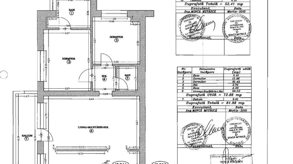 3 CAMERE || BANEASA-  ALEEA PRIVIGHETORILOR - Schiță 20