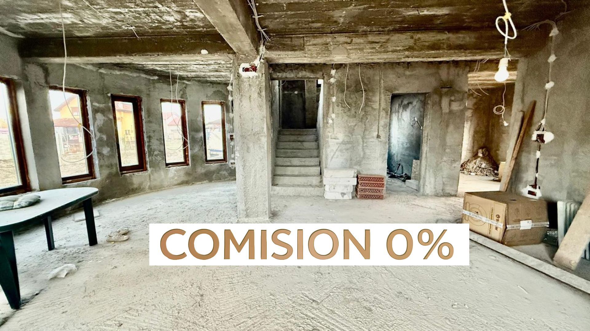 COMISION 0% | Casa Individuala la Rosu | Mosnita Noua |Teren de 834mp - Poză 1