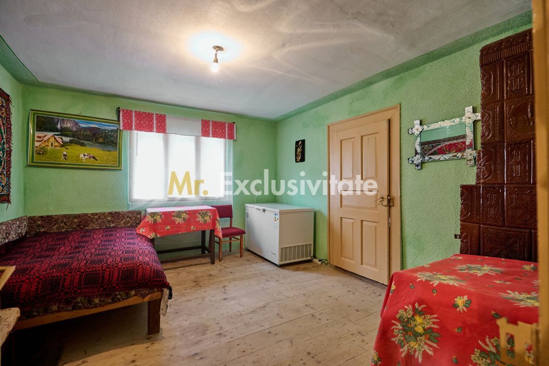 Casa  la munte cu teren generos in Com. Nucsoara, loc. Slatina jud. Arges! - Poză 5
