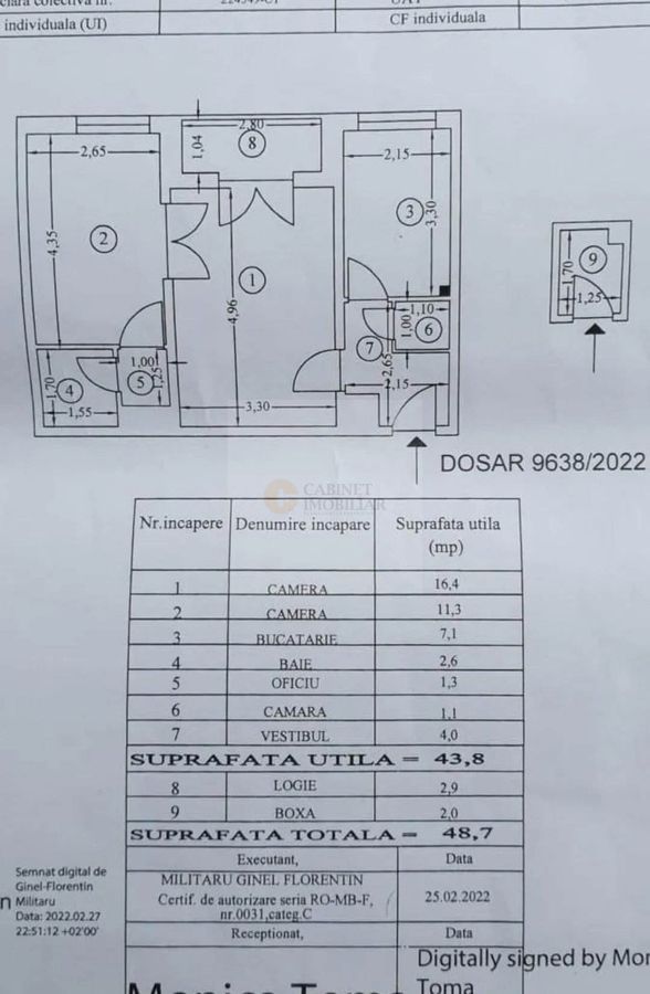 Apartament 2 camere | Vedere panoramica | Splaiul Independentei | - Poză 11