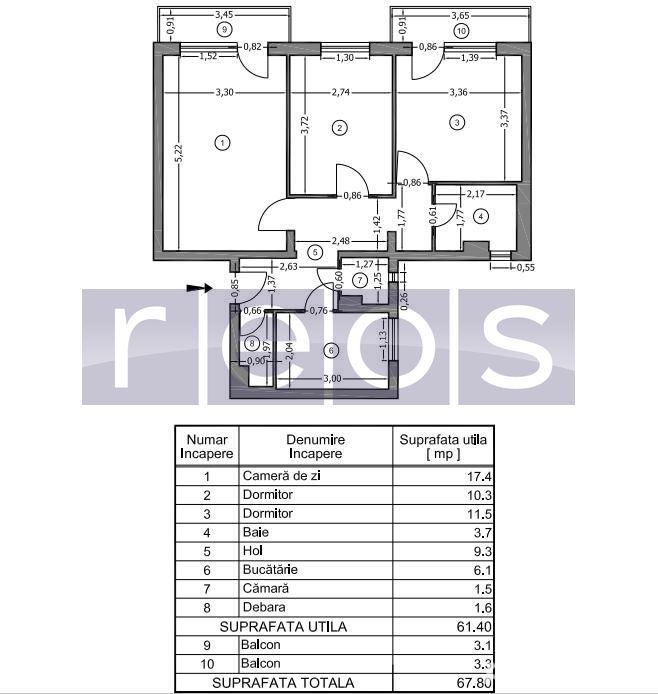 VANZARE 3 CAMERE | DECOMANDAT | ZONA TINERETULUI - Poză 19