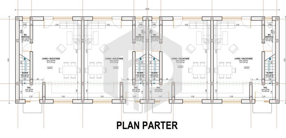 Casa Arhitectilor-3 Camere 76mpu | Intabulat | Gradina  | Dezvoltator - Poză 5