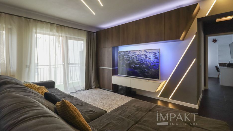 Apartament spatios cu balcon si terasa, complet mobilat, Europa! - Poză 10