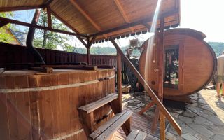 🏡 Casă/Cabană pe malul Lacului Bicaz,  ciubăr&saună - Poză 7